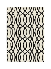 Asiatic Rugs White Matrix Geo Wool Rich Rug - Image 2 of 6