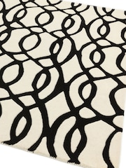 Asiatic Rugs White Matrix Geo Wool Rich Rug - Image 3 of 6