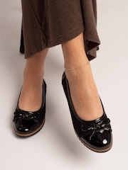 Lunar Black Lydia Patent Shoes - Image 1 of 5