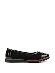 Lunar Black Lydia Patent Shoes - Image 3 of 5