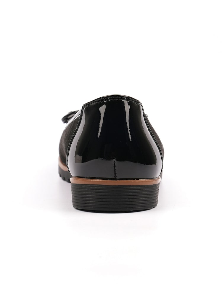 Lunar Black Lydia Patent Shoes - Image 5 of 5