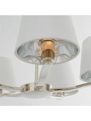 Gallery Home Silver Harry Ceiling Light Pendant - Image 3 of 8