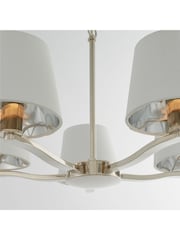 Gallery Home Silver Harry Ceiling Light Pendant - Image 4 of 8