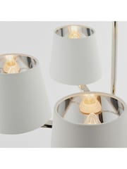 Gallery Home Silver Harry Ceiling Light Pendant - Image 5 of 8