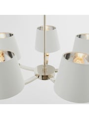 Gallery Home Silver Harry Ceiling Light Pendant - Image 6 of 8