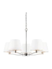 Gallery Home Silver Harry Ceiling Light Pendant - Image 8 of 8