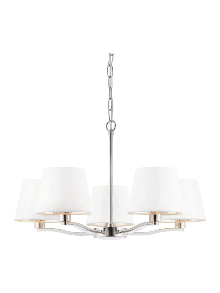 Gallery Home Silver Harry Ceiling Light Pendant - Image 8 of 8