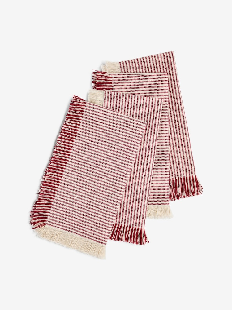 Set of 4 stripe Napkins - Slika 1 iz 1 Set of 4 stripe Napkins - Slika 1 iz 1