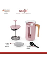 La Cafetiere Pink Pisa 8 Cup Cafetiere - Image 2 of 2