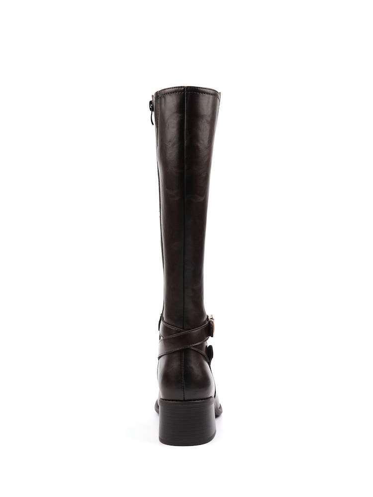 Lunar Brown Sindy Long Boots - Image 8 of 8 Lunar Brown Sindy Long Boots - Image 8 of 8