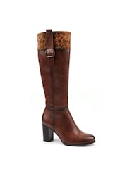 Lunar Brown Shayla Long Boots - Image 3 of 6