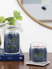 Yankee Candle Blue Signature Medium Jar Scented Candle Bayside Cedar - Image 3 of 3