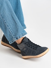 Lunar Blue Finley Navy W/Proof Ankle Boots - Image 1 of 9