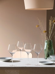 MADE.COM Clear Velma Crystal Tapered Wine Glasses - Image 1 of 1