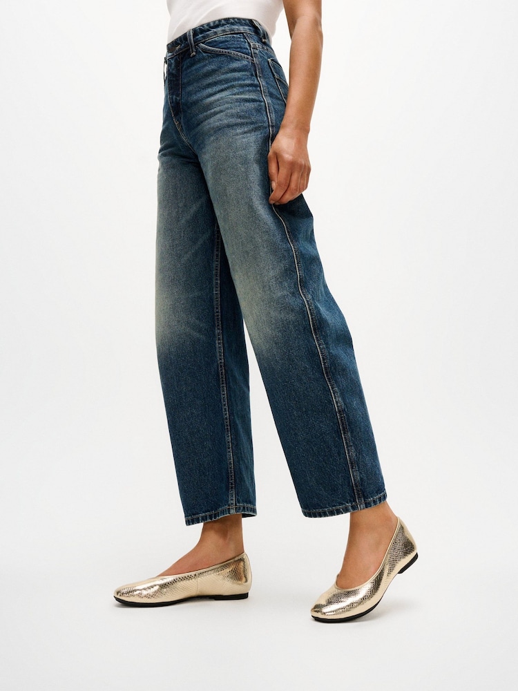 FitFlop Delicato Snake Metallic Ballerinas - صورة 1 من 4