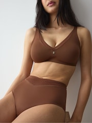 Triumph Brown True Shape Sensation  Maxi Knickers - Image 4 of 5