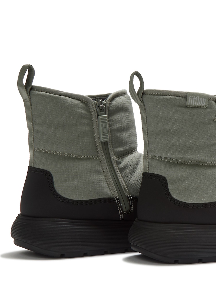 FitFlop Grey Iq-Comff W/Resistant Nylon Boots - Image 5 of 5 FitFlop Grey Iq-Comff W/Resistant Nylon Boots - Image 5 of 5