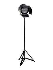 Libra Interiors Black Clarky Spotlight Tripod Floor Lamp - Image 2 of 3