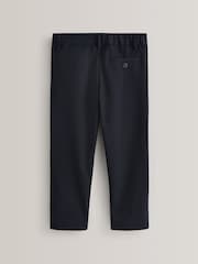 Navy Plus Waist School Formal Slim Trousers (3-17yrs) - Image 2 of 7