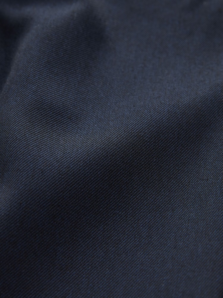 Navy Plus Waist School Formal Slim Trousers (3-17yrs) - Image 7 of 7