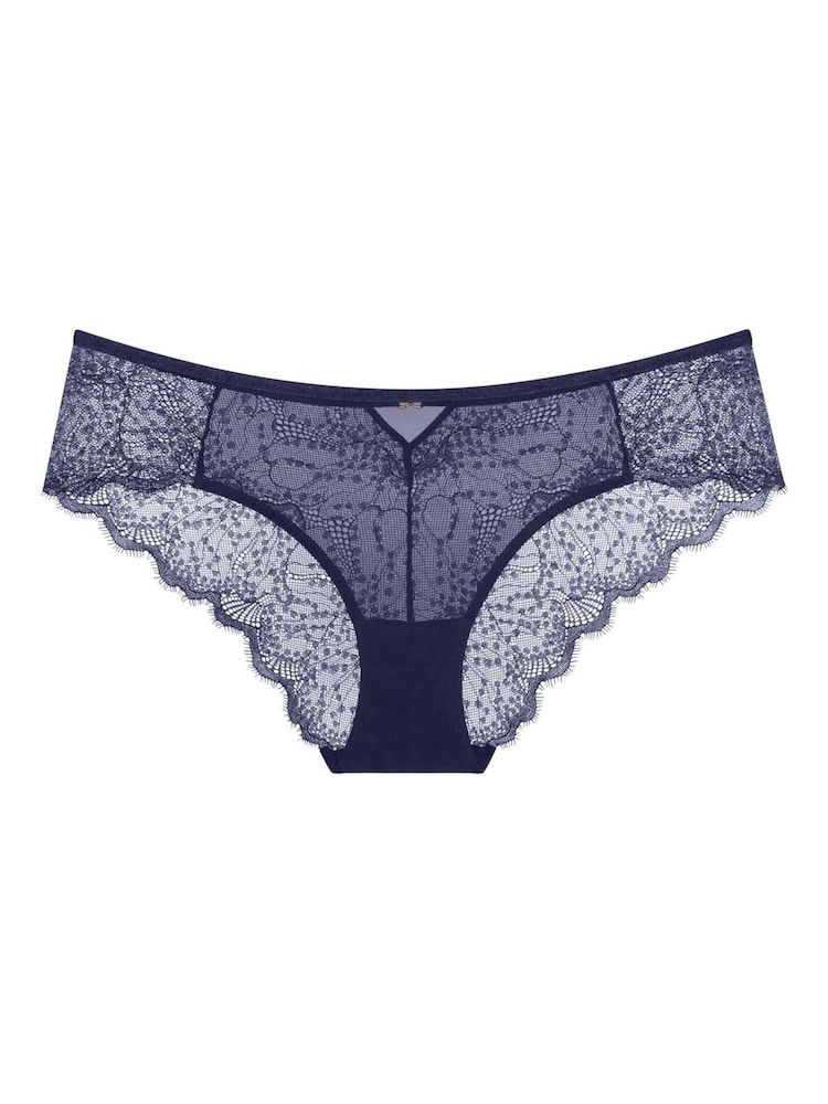 Triumph Admiral Blue Hipster Amourette Sparkle Knickers - Image 5 of 5 Triumph Admiral Blue Hipster Amourette Sparkle Knickers - Image 5 of 5
