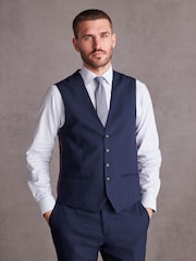 bleu vif - Signature Gilet de costume Tollegno - Image 1 de 8