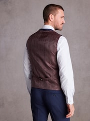 bleu vif - Signature Gilet de costume Tollegno - Image 3 de 8
