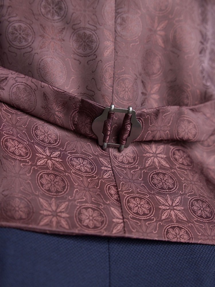 bleu vif - Signature Gilet de costume Tollegno - Image 6 of 8