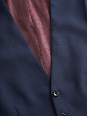 bleu vif - Signature Gilet de costume Tollegno - Image 7 de 8