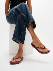 FitFlop Iqushion Multi-Crystal Ergonomic Sandals - תמונה 1 מתוך 5