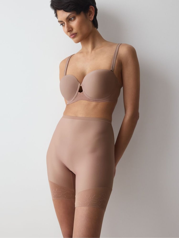 Triumph Brown Comfort Contour Mid-Thigh Panty - Image 2 of 5 Triumph Brown Comfort Contour Mid-Thigh Panty - Image 2 of 5