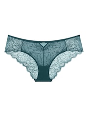 Triumph Teal Green Hipster Amourette Sparkle Knickers - Image 5 of 5