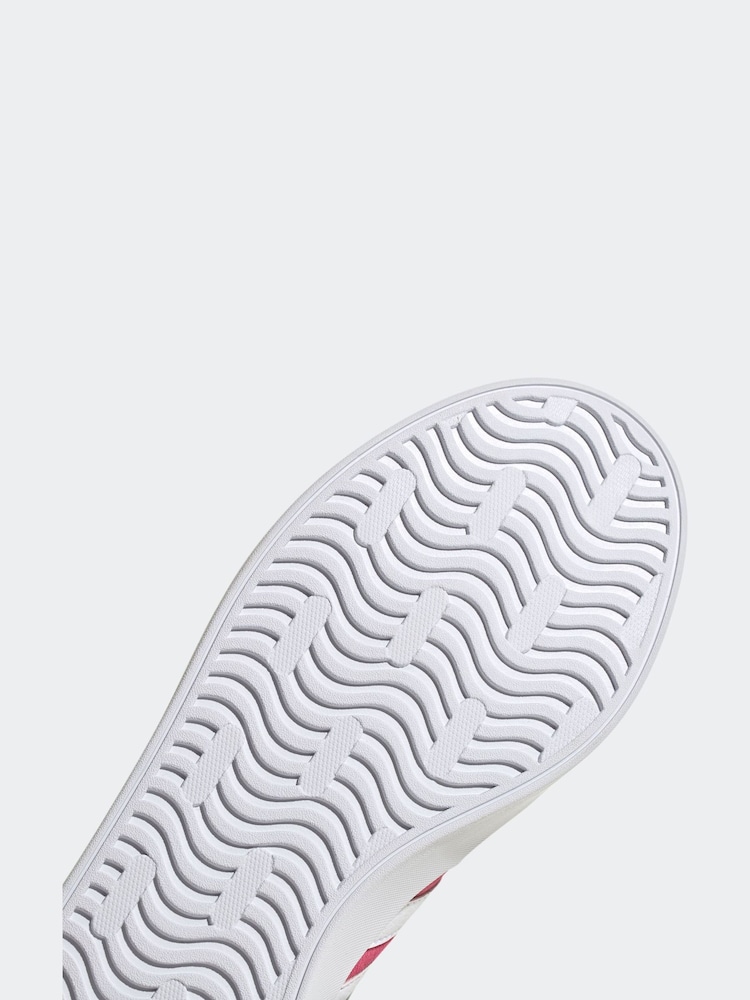 adidas Bright Pink VL Court 3.0 Trainers - Image 8 of 8