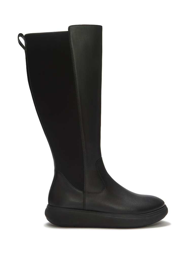 FitFlop Iq-Comff Leather High Boots - Attēls 1 no 4