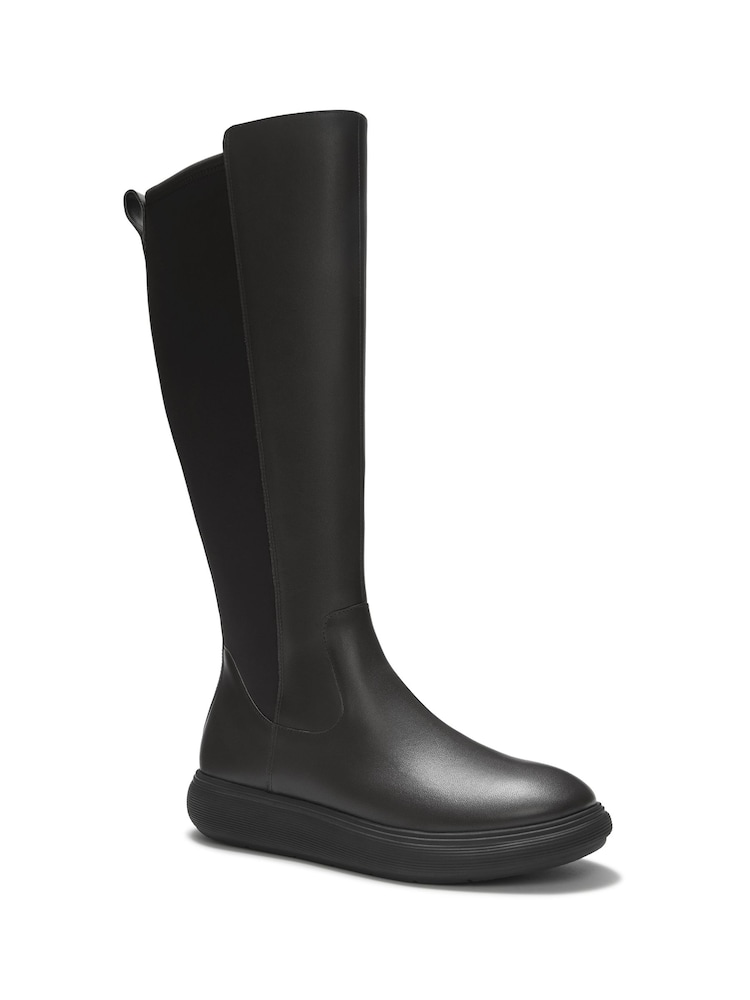 FitFlop Iq-Comff Leather High Boots - Attēls 2 no 4
