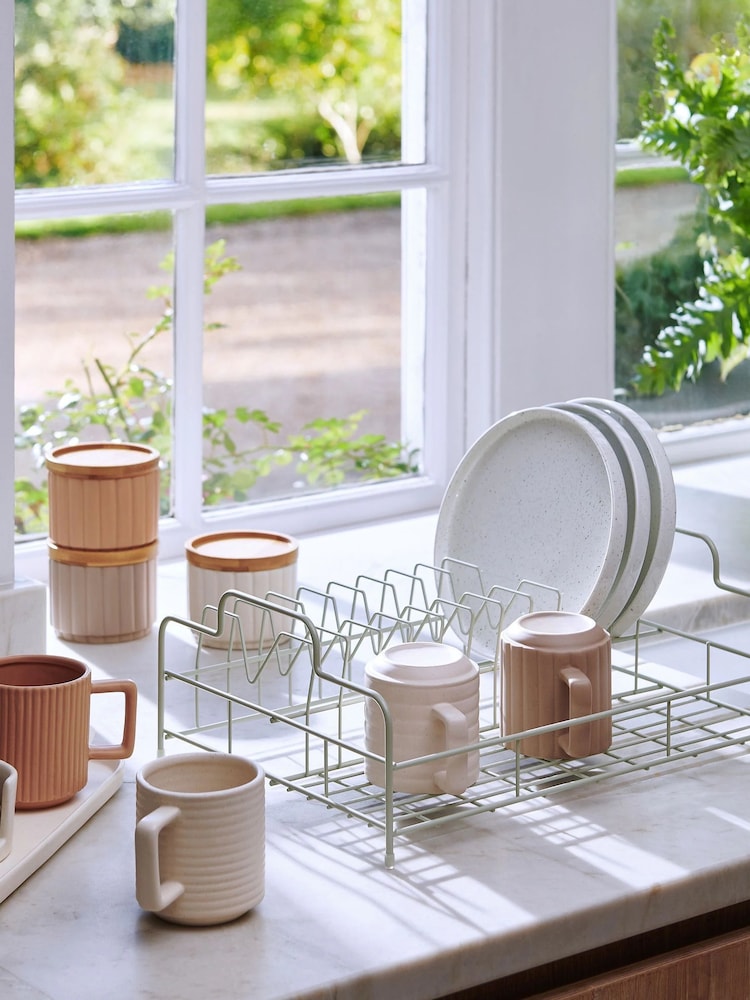 Sage Green Dish Drainer - Image 1 of 5 Sage Green Dish Drainer - Image 1 of 5