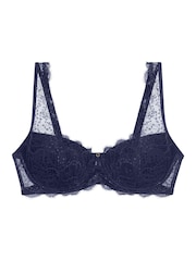 Triumph Admiral Blue Padded Amourette Sparkle Wired Bra - Image 5 of 5