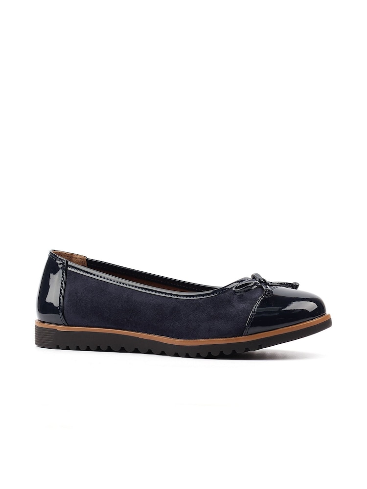 Lunar Blue Lydia Patent Shoes - Image 2 of 5