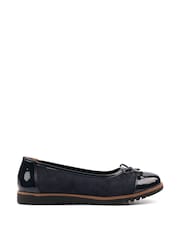 Lunar Blue Lydia Patent Shoes - Image 3 of 5