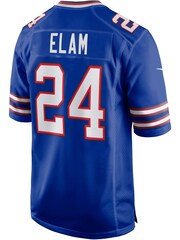 Nike Blue NFL Buffalo Bills Home Game Jersey - Royal - Kaiir Elam - Image 3 of 3