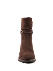 Lunar Brown Zula Brown Ankle Boots - Image 7 of 9