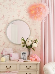 Laura Ashley Blush Oriental Blossom A4 Wallpaper Sample - Image 1 of 2