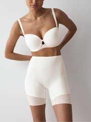 Triumph White Comfort Contour Mid-Thigh Panty - Image 1 of 5