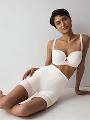 Triumph White Comfort Contour Mid-Thigh Panty - Image 3 of 5
