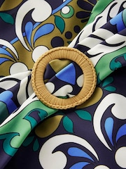 Boden Blue Sorrento Hoop Sash Swimsuit - Image 6 of 7