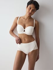 Triumph White Comfort Contour  Maxi Knickers - Image 1 of 4
