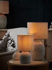 Grey Fairford Small Table Lamp - Image 5 of 6