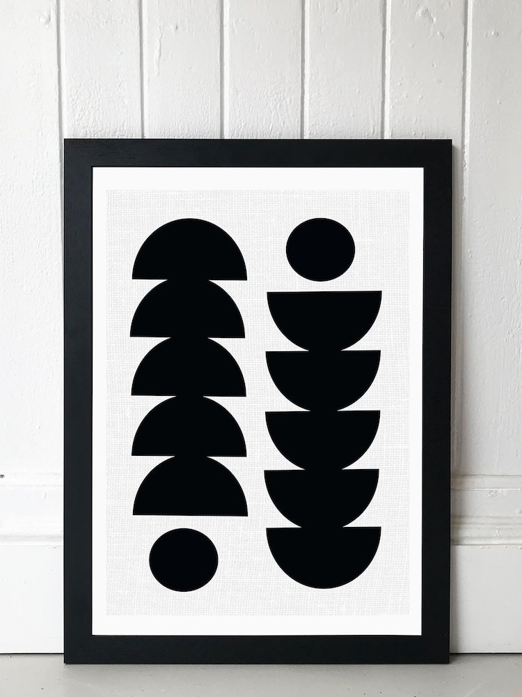 East End Prints Black Tropical Print - Image 1 of 1
