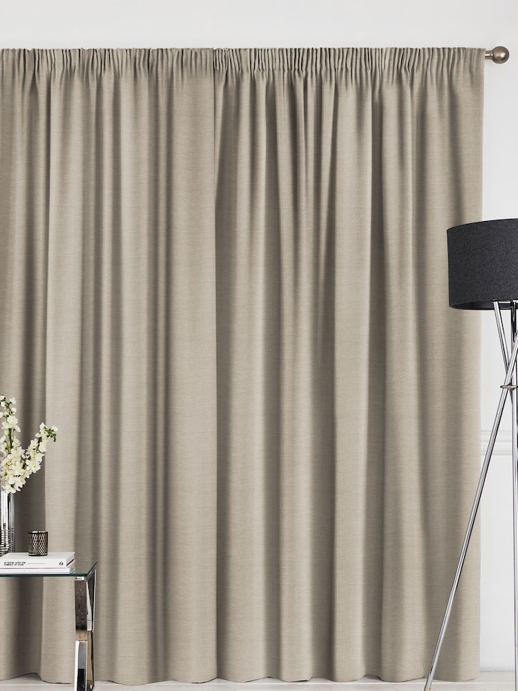 Wheat Natural Soho Made To Measure Curtains - Image 2 of 8