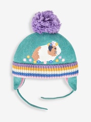 Chapeau brodé JoJo Maman Bébé cochon d’Inde pour fille - Image 1 de 2